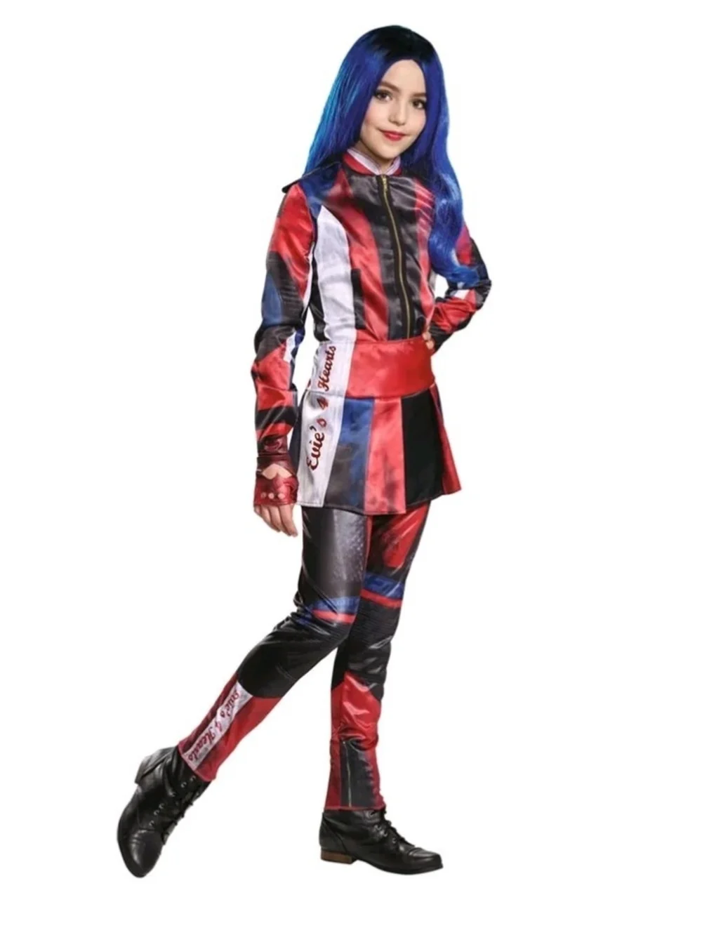 Disney Descendants Evie's 4 Hearts Villain Costume Set